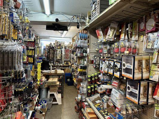 Owner crams a lot of useful items into a small retail space