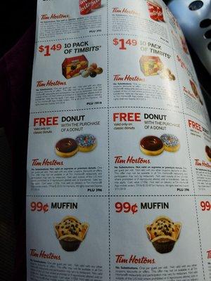 Got these coupons in the mail yesterday Tuesday