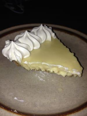 A slice of perfect key lime pie!