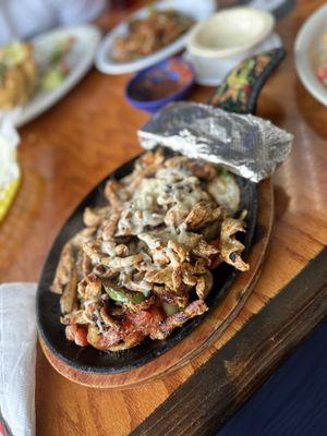 Chicken fajitas