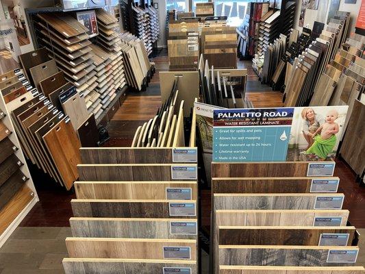 We have hundreds of options for your hardwood flooring needs.