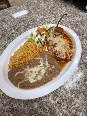 Chile Relleno combo