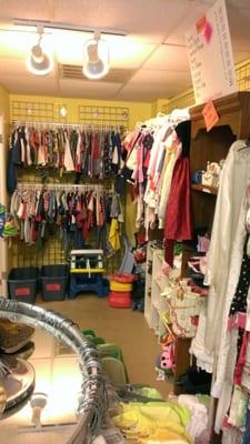 Lots of baby and toddler clothing!