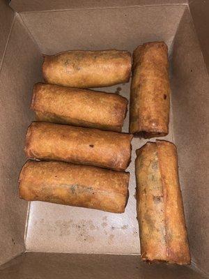 HUGE eggrolls!