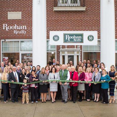 Roohan Realty's 50th Anniversary Ribbon Cutting Ceremony (spring 2019)