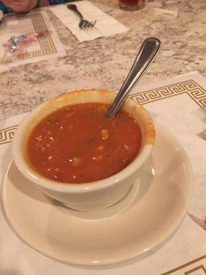 Louisiana Clam Chowder. Very good.