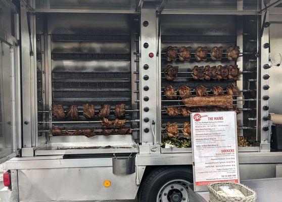 Rotisserie at Napa Farmers Market