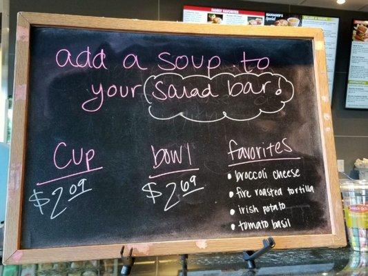 Add a soup or salad...