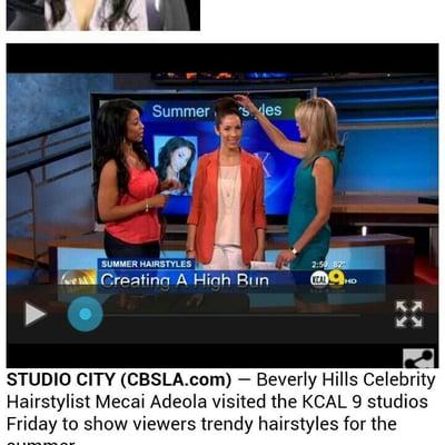 On the news CBS/KCAL lets talk quick summer styles