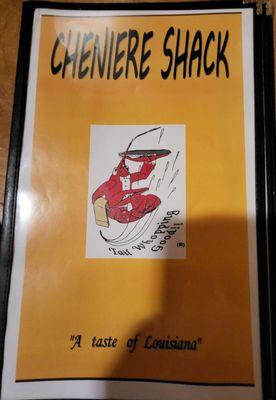 Cover for menu