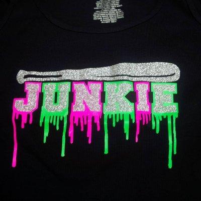 We do it all, silkscreen, glitter, rhinestones, embroidery, direct to garment, vinyl. . .