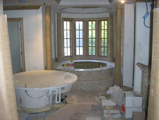 Major bath renovation