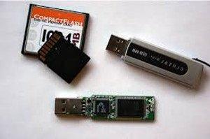 USB Flash, SD and CF cards