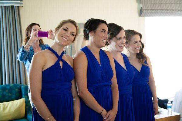 Bridesmaid hair