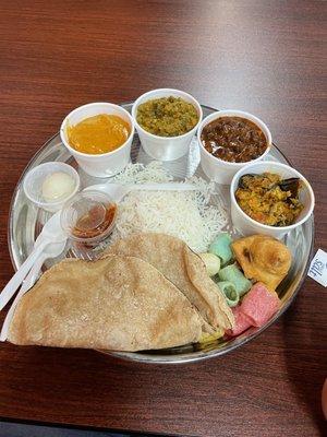 Special thali