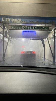 Actually touchless car wash