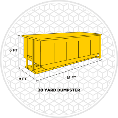 30 Yard Dumpster Dimensions