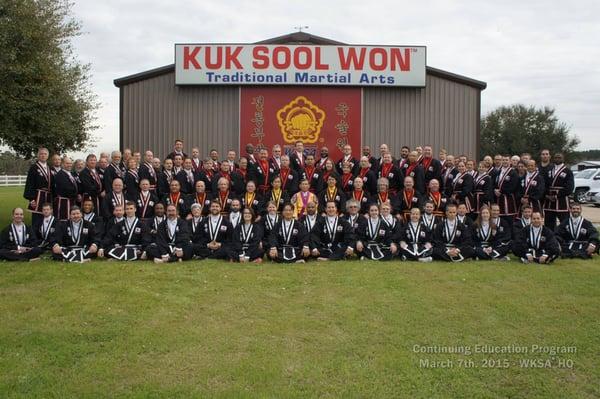 Frequent training and study with other Kuk Sool Won school owners sets our martial art apart as one of the best in the world.