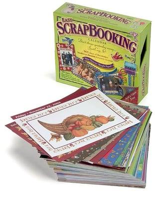 2005 Easy Scrapbooking Box Calendar by Accord Publishing Ltd.