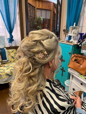 Wedding hair