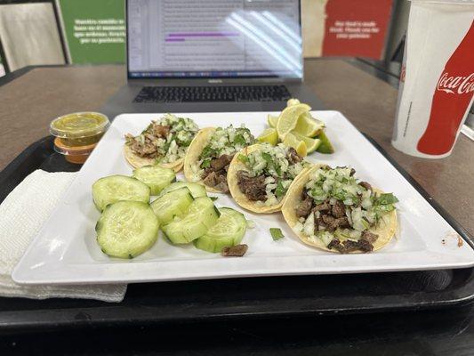 Carnitas, Asada, Lengua and Cabesa