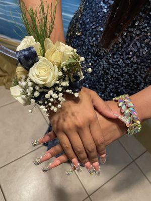 Corsage for prom.