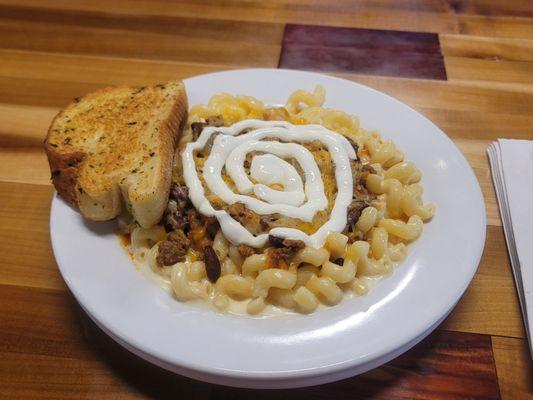 Chili Mac. Perfect for this frigid January day.