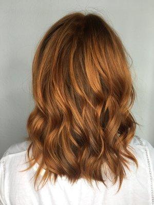 From blonde to Copper