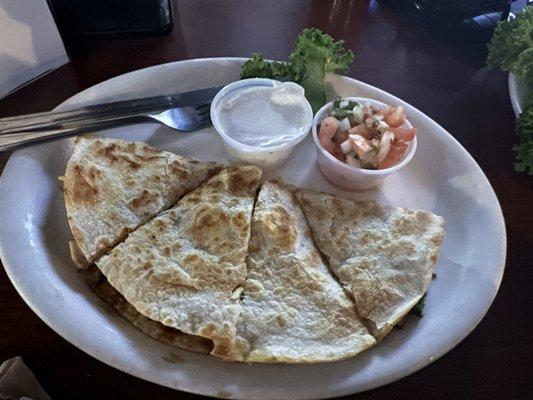 Happy Hour Chicken Quesadilla