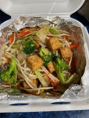 Mixed Vegetables Stir Fried with Tofu