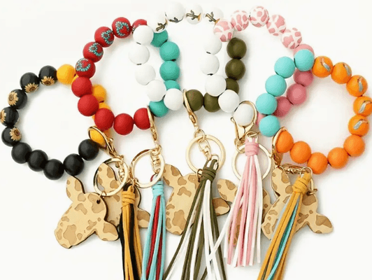 Keychains, wristlets and more. Variety of styles!