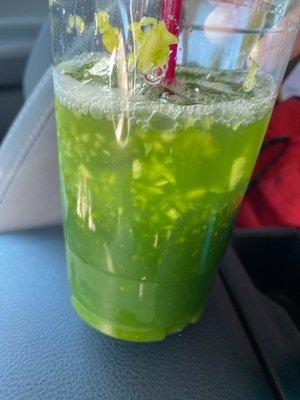 Spinach pineapple Agua Fresca