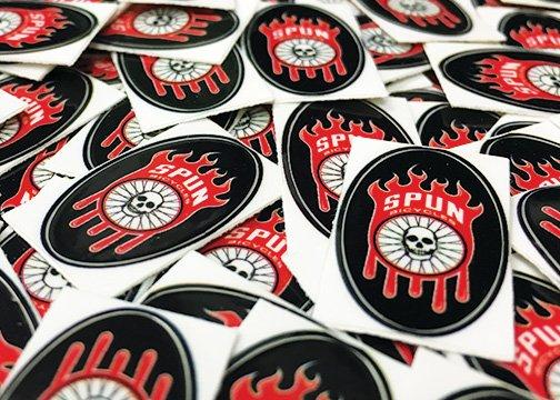 Custom Decals for SPUN Bicycles