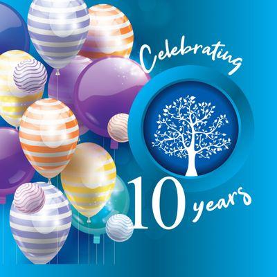 10 Years!  Thanks to all our customers & staff!!