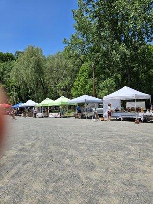 Vendors selling fresh products