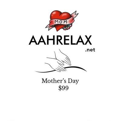 Aahrelax Mother's Day Posting art.