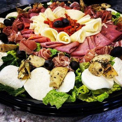 Cold antipasto platter.