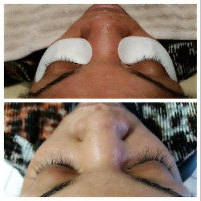 Before and after. Natural individual lashes! prettydapperday.com