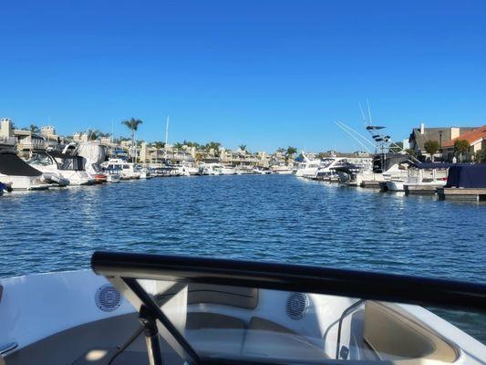 Boating in Huntington Beach