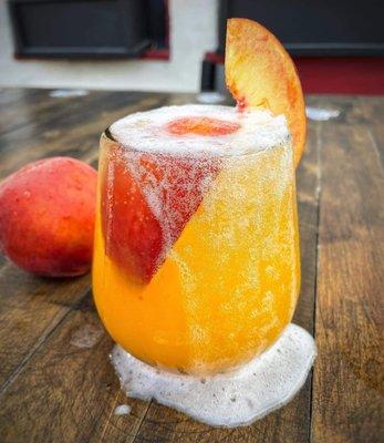 Their pic of peach sangria