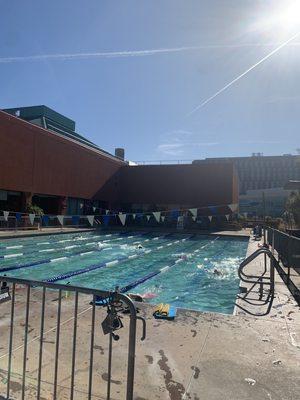 A sunny November swim ‍