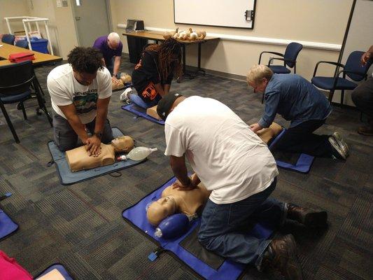 "Pulse CPR and First Aid School" is a comprehensive training facility dedicated to equipping individuals with the knowledge and skills