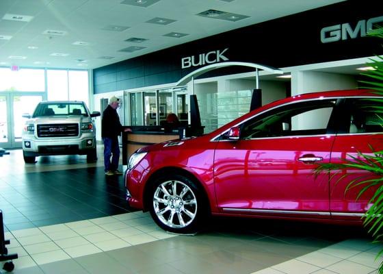 Remodeled Buick-GMC Showroom