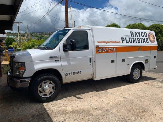 RayCo Plumbing Service Truck