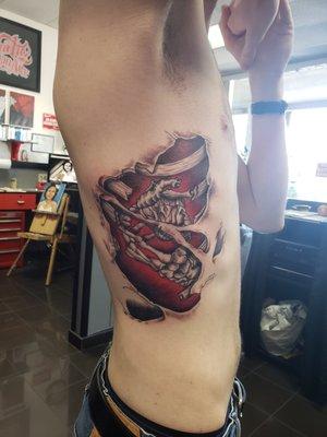 Rib-Section Tattoo, 1 session