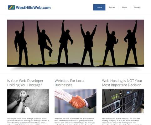 West Hills Web, Websites that Rank and Sell