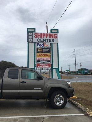 Sign by the road