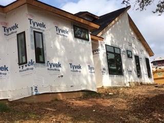 75 windows for this gorgeous lake house project.