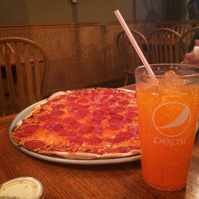 There's just something about pizza and orange soda