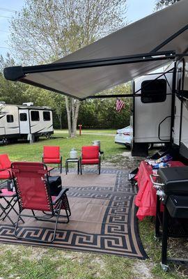 My RV at Trolley Stop RV Park!